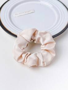 6 chiếc dây buộc tóc nơ lớn màu trơn cổ điển dành cho nữ, thích hợp cho kiểu tóc đuôi ngựa thấp và búi tóc thông thường - Nhiều màu - Xem 5