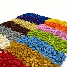 200 stuks/partij Tegel 1x1 Ronde Speciale Baksteen Bouwblok Kleine Deeltjes Bulk Bakstenen Onderdelen Diy Speelgoed Wintercadeaus, Bouwstenen, Bouwstenen, Bakstenen
