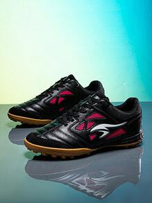 Men's And Women's Indoor/Outdoor Football Boots With Spikes - Black - View 5