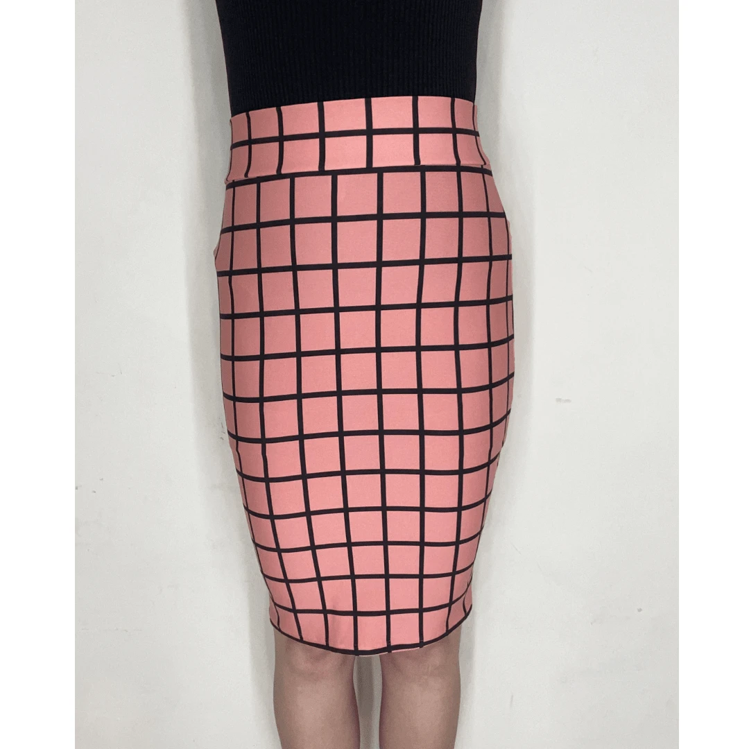 Women Skirts - Màu hồng gỉ - Xem 1