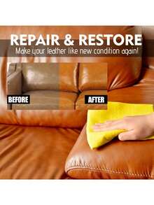 1pc Leather Color Repair And Care Oil For Sofa, Jacket, Bag, Car Seat(50ml) - Multicolor - View 6