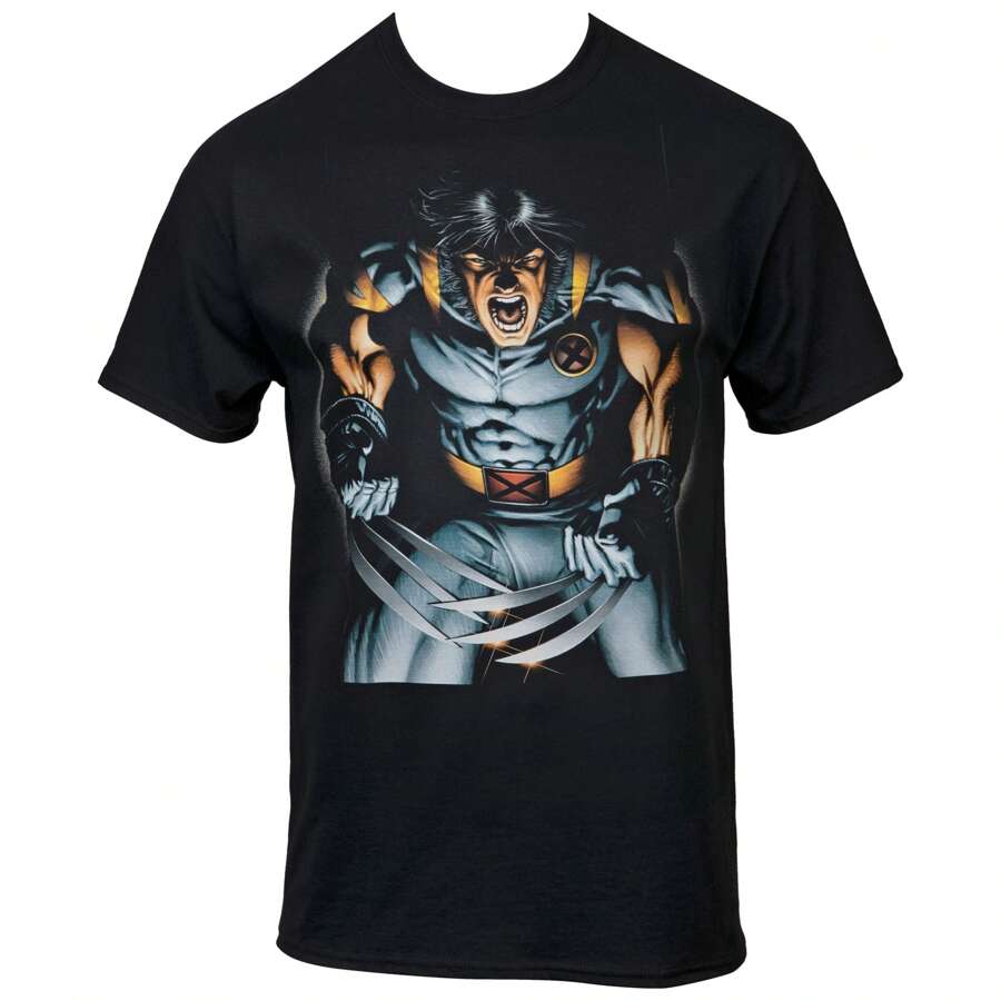 Marvel Wolverine Claws Out T-Shirt - màu đen - Xem 1
