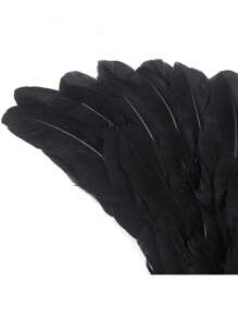 1pc Alas de ángel de pluma de ángel para niños y adultos, accesorios de alas de ángel - Multicolor - Ver 10