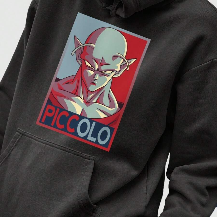 Men Hoodies - 黑色 - 查看 1