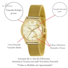 Women's Watch Sets - 金色 - 查看 3