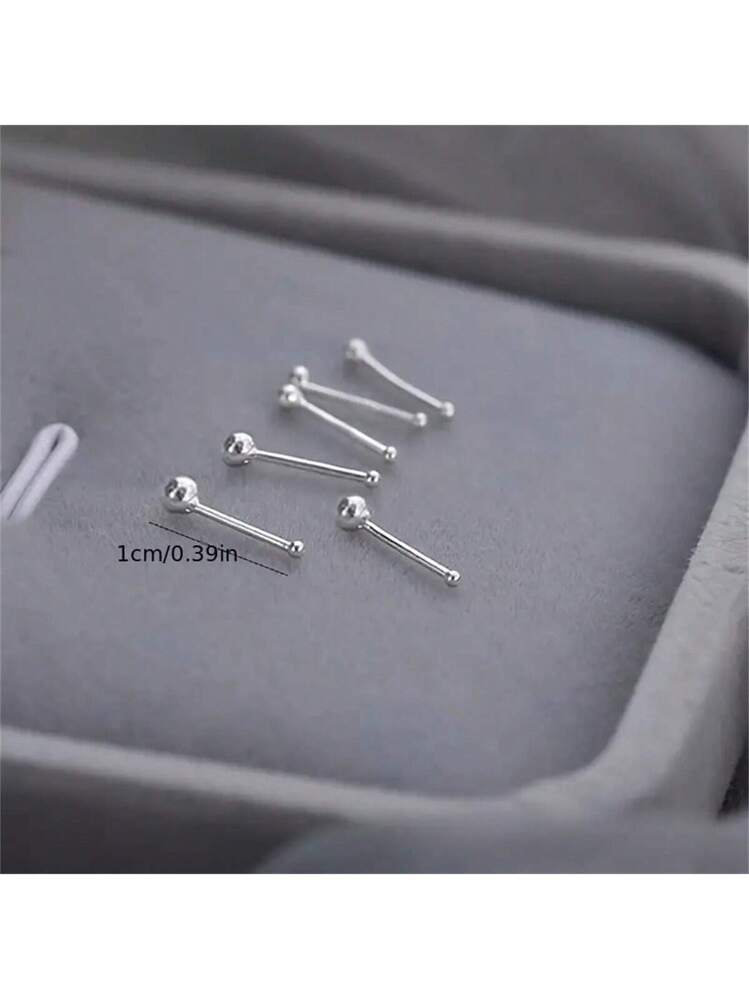 Boucles D'oreilles Tige Forme Cœur Titane Pour Femmes Filles