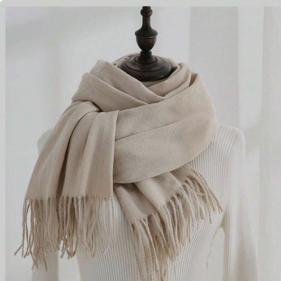 Women's Scarves - Khaki - View 1