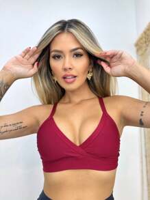 Women Sports Sets - Burgundy - View 5