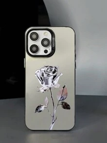 1入新款imd雙層加厚柔軟殼,女性專用,適用於蘋果iphone15promax/14promax/13/xs/xr/11/7plus/8plus/7/8/se2,卡通印花防震手機殼,附贈矽膠繩 - 彩色 - 查看 4