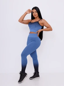 Women Two-Piece Outfits - Royal Blue - View 2