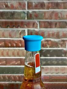 1pc/6pcs Wine Stoppers, Reusable Silicone Wine Corks, Glass Corks Beverages Beer Champagne Bottles For Corks To Keep Wine Fresh