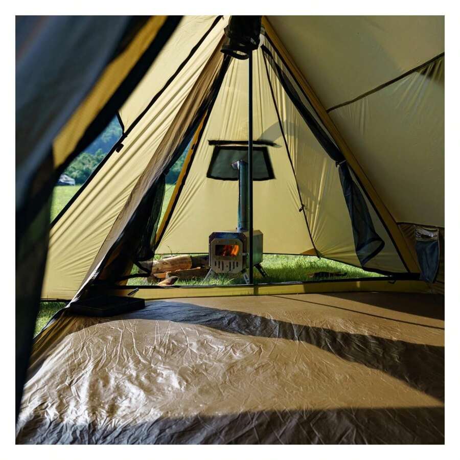 20 Ultralight Shelter Hot Tent With Stove Jack Two Tarp Poles And Two