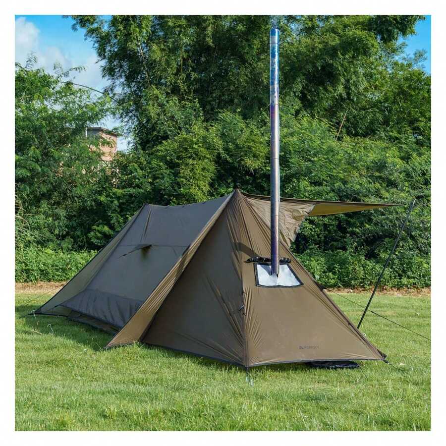 20 Ultralight Shelter Hot Tent With Stove Jack Two Tarp Poles And Two