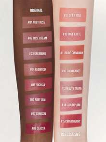 Dasique Cream De Rose Tint #01 Nudy Rose | 丝绒哑光唇釉，蕴含玫瑰水 | 纯素、零残忍、韩国美妆礼品 - #01 Nudy Rose - 查看 6