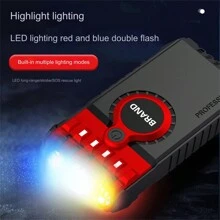 Car Battery Jump Starter  Portable Auto Battery Booster Charger 12V Car Emergency Booster Power Bank Starting Device - Red - View 11