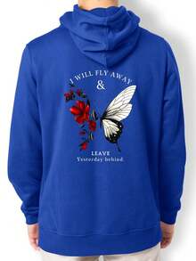 Men Sweatshirts - 寶藍色 - 查看 2