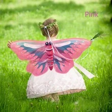 Butterfly Wings Costume  For Kids  Party Play Props - Multicolor - View 3