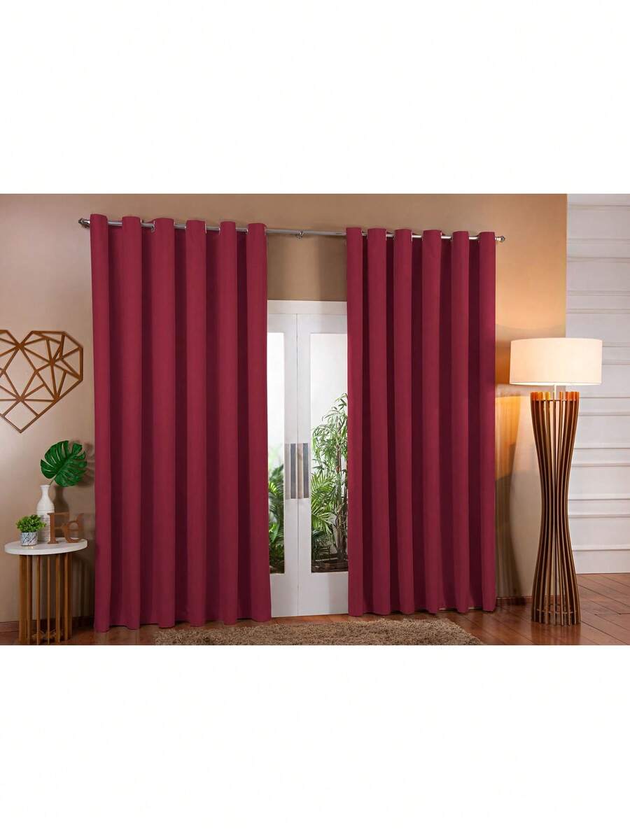 Curtains - 乾枯玫瑰色 - 查看 1