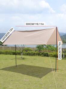 Sombrilla Pabellón impermeable tienda paño , 1 Set - Caqui - Ver 2