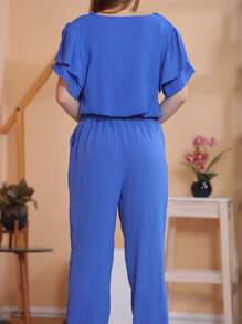 Women Two-Piece Outfits - Màu xanh lam - Xem 5