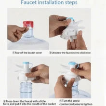 1 件装大型黑白饮水机架，用于矿泉水，桌面饮水机支架，用于水桶，返回学校