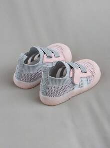 Nuevos Zapatos Deportivos Antideslizantes Con Malla Transpirable En Las Suelas De Gelatina Para Niños Y Niñas De 6 Meses A 3 Años De Edad En La Etapa De Aprendizaje A Caminar En La Primavera/verano De Este Año