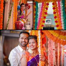 Decoración de guirnalda de tagetes, 1/5 guirnalda artificial de tagetes de 60 pulgadas (aproximadamente 1,5 metros) de largo, decorada con guirnalda de bodas, adecuada para viniha, bodas, eventos y otras ocasiones. - Amarillo - Ver 7