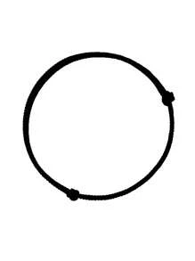 1條時尚可調整的幸運紅色女士手鍊,作為禮物送給女性皆宜 - 黑色 - 查看 5