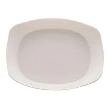 Travessa Refratária Vidro Opalino Branco Carine 30cm 1,8L