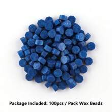 100入組純色蠟封裝籽 - 彩色 - 查看 27