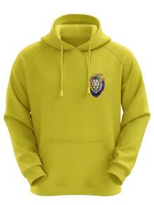 Men Hoodies - 黃色 - 查看 2