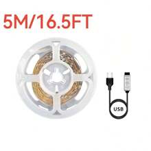 Led Đối với Phòng ngủ , Điều khiển , Phích cắm Và Chơi , Điều chỉnh Màu sắc , Có thể Cắt , Dễ dàng để cài đặt , Thích hợp Đối với Lễ hội Bầu không khí , TV Bối cảnh Và Buổi tiệc Bầu không khí , Nhà  Đồ trang trí , Niềm vui , Trẻ em Trang trí phòng - Nhiều màu - Xem 10