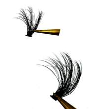 HBZGTLAD 12 Rows Hot Melt 5d Fluffy False Eyelashes Bundle, Available In 80/100d Voluminous Or Cc Curl, Individual Eyelashes In Clusters Or Strips, Extensions For Lengthening Eyelashes, 10-20mmlash Clusters,Eyelash Clusters,Individual Eyelashes,Lashes,Fake Lashes - CC - View 9