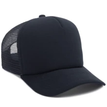 Men Baseball Cap Casual - Navy Blue - View 3