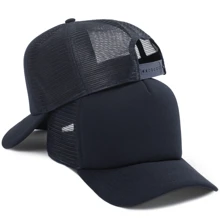 Men Baseball Cap Casual - Navy Blue - View 1
