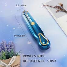 RF Eye Beauty Machine,Eye Massager EMS Microcurrent Beauty Device Lifting, Firming And Rejuvenating Skin - Blue - View 9