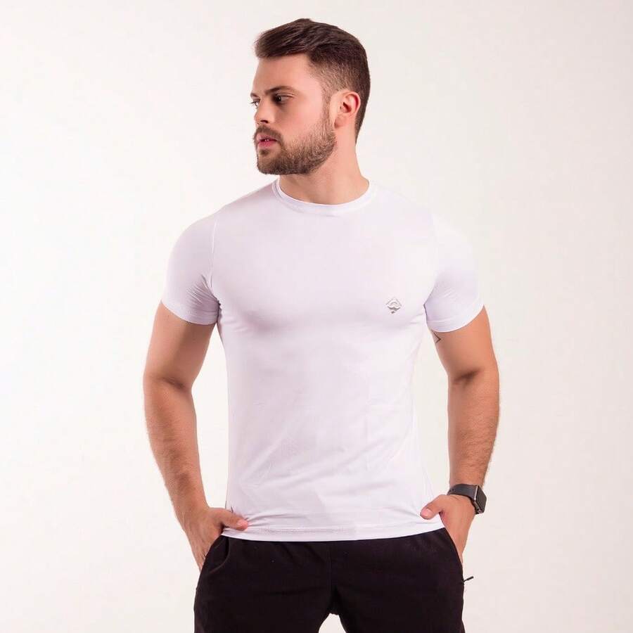 Men Outdoor Tees & Tanks - 白色 - 查看 1