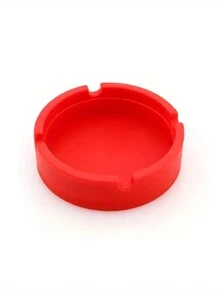 1pc Multicolor Heat Resistant, Shockproof, Easy To Clean, Thickened & Heightened Silicone Ashtray For Home, Hotel, Outdoor Use, Portable - Multicolor - View 15