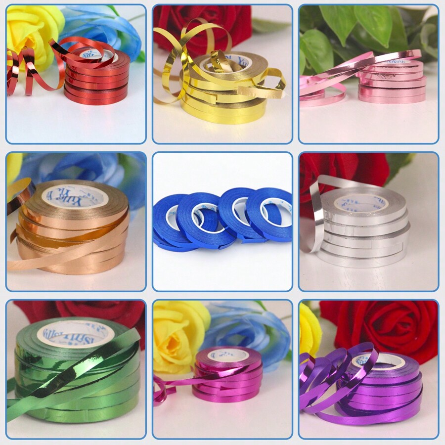 9 Rolls/Set Wedding/Birthday Party Decoration Ribbon & Bunting String