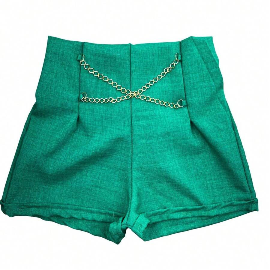 Women Shorts - màu xanh lá - Xem 1