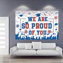 5*3 Feet 2024 Graduation Backdrop Various Styles Glitter Large Graduation Party Backdrop 2024 Congratulations Graduates Banner Prom Cake Table Decoration Photo Booth Props - Graduation-5 - View 6