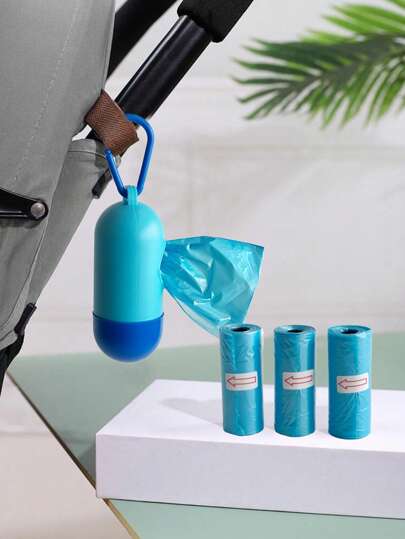 1 hộp + 45 chiếc túi / 1 hộp + 90 chiếc túi / 150 chiếc túi Xe đẩy em bé Túi đựng rác di động Hộp đựng và túi nhựa
