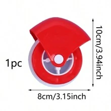 件糕點輪派皮裝飾器、派皮輪、烘焙工具、麵團切割輪、麵條捲邊輪