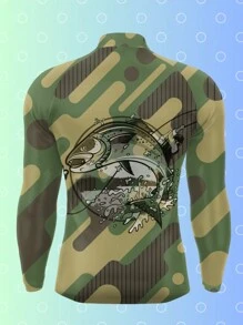 Men Sun-Proof Jackets - màu xanh lá - Xem 3