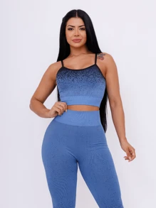 Women Two-Piece Outfits - Royal Blue - View 5