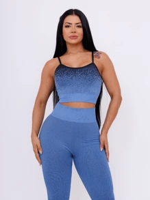 Women Two-Piece Outfits - Royal Blue - View 4