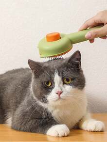 1 Miếng Đồ Chải lông Thú cưng Thép Kim băng Lược , Thú cưng Quân nhu Lược Đối với Chó Và Mèo - Nhiều màu - Xem 6