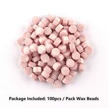 100入組純色蠟封裝籽 - 彩色 - 查看 44