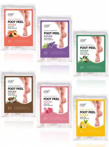 4入組角質軟化去除老化角質腳膜補修腳跟、去除死皮屑,適用於龜裂腳跟的蜜桃腳膜 - 白色 - 查看 7