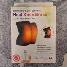 Knee Pad With Heat - Black - View 1